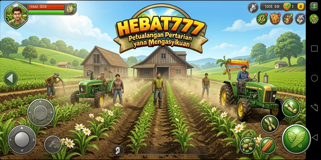 Tampilan gameplay HEBAT777 yang penuh warna dan interaktif.