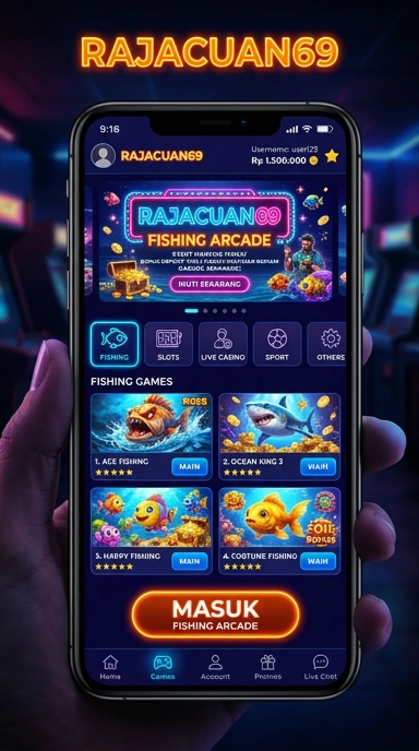 Menu kategori aplikasi di rajacuan69 untuk navigasi mudah.